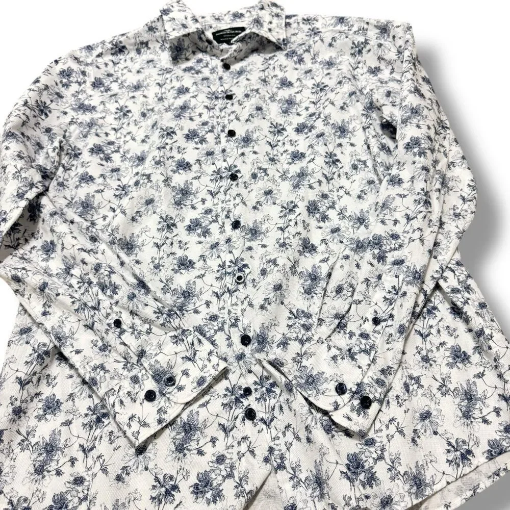 Rodd & Gunn Mount Albert Sports Fit Floral Button Down Shirt Men’s XL - Picture 6 of 9